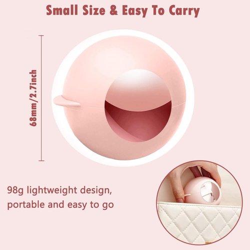 MUEDRT Reusable Gel Lint Roller - Portable Pet Hair Remover for Clothes | Washable & Travel-Friendly