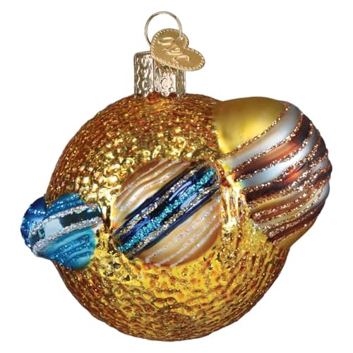 Solar System Glass Ornament - Handcrafted Christmas Tree Decoration, Outer Space Collection
