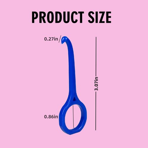 Maoerdental 25PCS Aligner Remover Tool,Clear Aligner Removal Tool for Invisalign,Mix 5 Bright Color Removal Aligner Tooth Hook for Invisible Braces