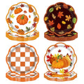 Fall Paper Plates 48pcs Autumn Party Dessert Plates - Variation of This Listing