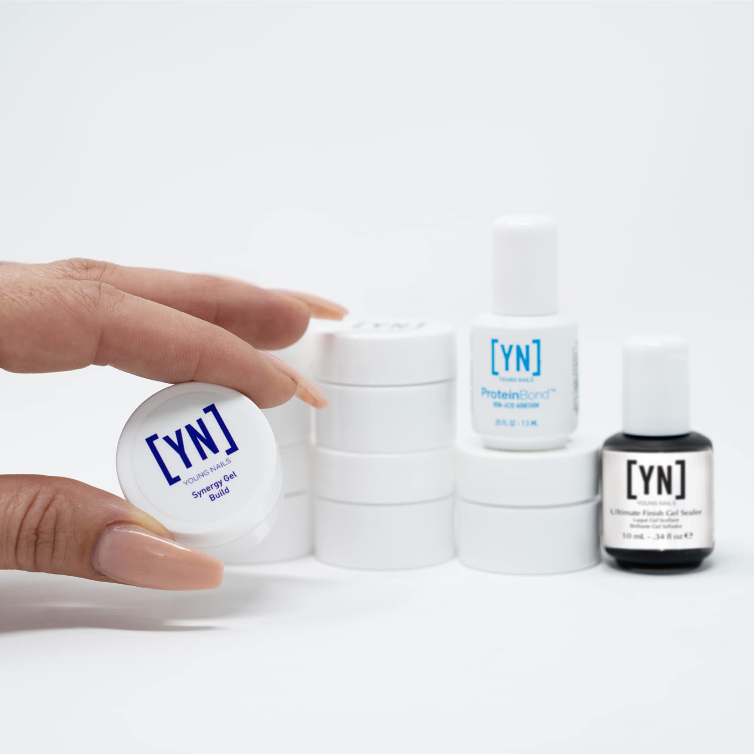Young Nails Professional Nail Kit - Complete Starter Set for Beginners & Pros | Home Use