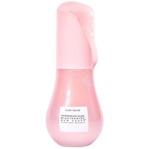 Glow Recipe Watermelon Niacinamide Dew Drops - Hydrating Face Serum & Primer | Travel Size (15ml)