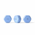 Cadence Travel Containers Basic Skincare Set | Magnetic Lids for Carry-On Essentials - 3 Small Capsules (0.56oz) - Cleanser, Moisturizer & Sun-Icon Labels - Pacific