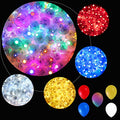 Mix-Color 200-Pack Waterproof Mini LED Balloon Lights - Battery Powered Party Decor