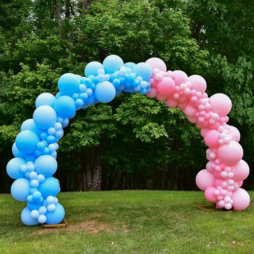 Pastel Pink Christmas Balloons - 5 Inch 120pcs Latex Balloons, Baby Pink Party Decorations - Variation 1