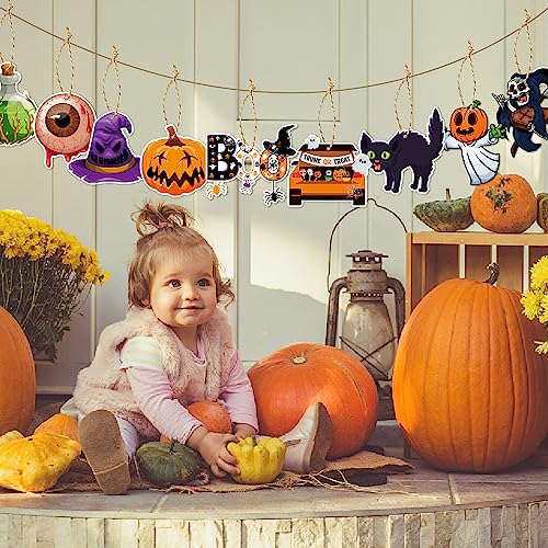 Halloween Tree Ornaments Set - Spooky Hanging Decorations for Indoor Home Party