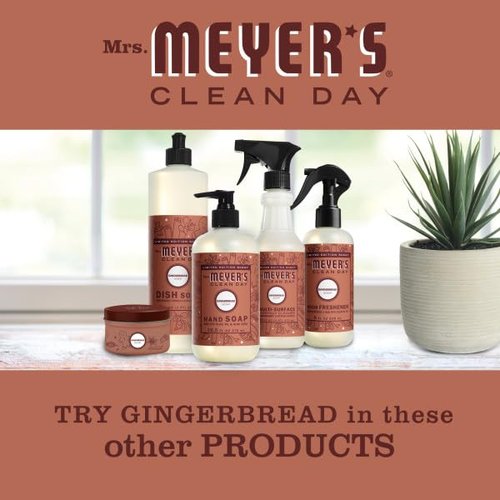 Mrs. MEYER'S CLEAN DAY Liquid Hand Soap, Gingerbread, 12.5 Fl Oz (Pack of 6)
