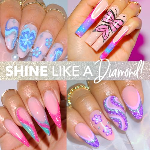 KIARA SKY Diamond FX Reflective Gel Polish - Tiger Lilly Variation