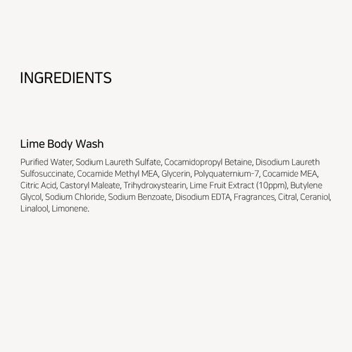 SHOWERMATE Natural Body Wash 42.3 fl oz, 1.2 kg (Lime)