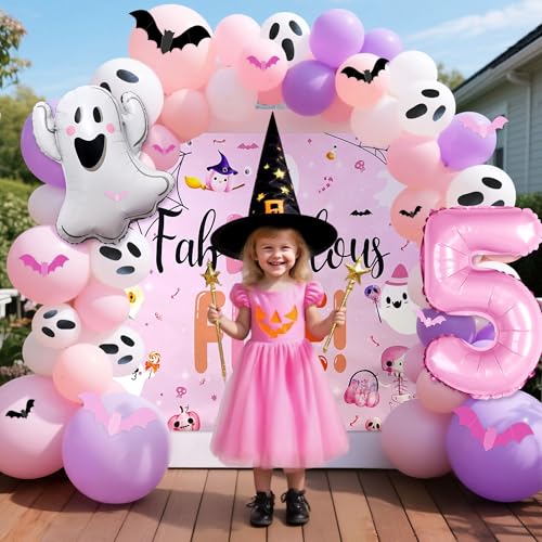 Halloween 5th Birthday Party Decorations Set - Fabboolous Five Theme