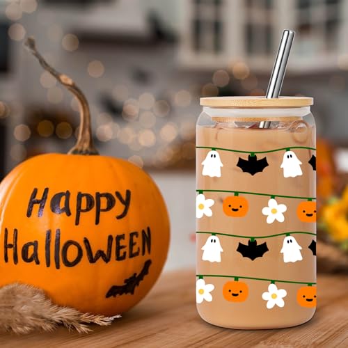 Halloween Pumpkin Ghost String Lights - Spooky Decor & Gifts