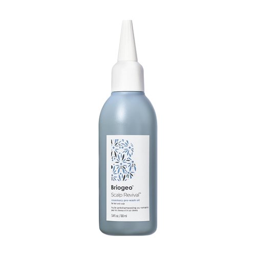 Briogeo Scalp Revival Rosemary Pre-Wash Oil - Moisturizing Treatment for Dry, Flaky Scalp | Strengthens Hair & Soothes | Vegan & Cruelty-Free