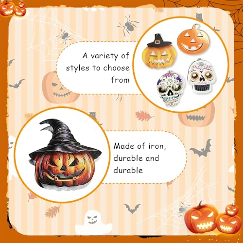 24PCS Halloween Tree Decorations Ornaments - Spiders, Bats, Skulls, Ghosts & More