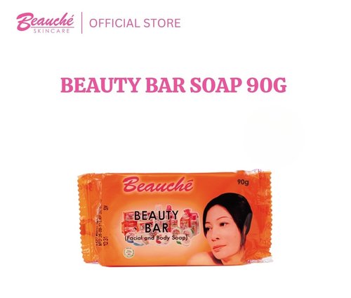 Pacific Supply Express Beauche Beauty Bar 90g (Pack of 3), Orange