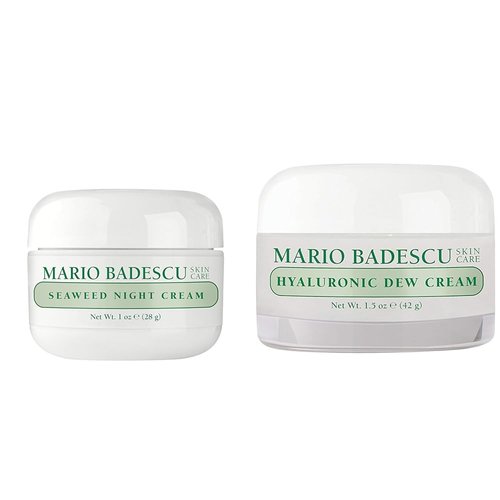 Mario Badescu Seaweed Night Cream - Anti-Aging Oil-Free Moisturizer with Collagen & Hyaluronate for Combination Skin