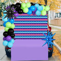 Halloween Video Game Car Decorations Kit with Balloons & Backdrop