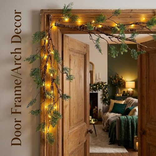 Artificial Pine Tree Branch for Reptile Enclosures - Flexible 39in Cedar Stems
