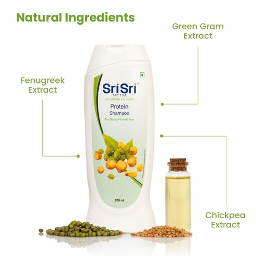 Sri Sri Tattva Protein Shampoo, 200 ml (Pack of 3)