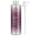Joico Defy Damage Detox Shampoo - Removes Chlorine & Hard Water Residue | Strengthens Hair Color | Vegan & Sulfate-Free