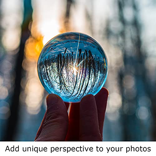 Clear Crystal Ball Prop 100mm - Fortune Teller, Home Decor, Stand Included Variation of THIS Listing: Clear / 100mm