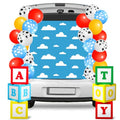 Halloween Car Decoration Kit with Banner, Balloons & Toy Boxes for Trunk or Treat