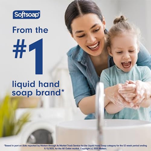 Softsoap Antibacterial Liquid Hand Soap Refill - Crisp Clean Scent, 50 Fl Oz