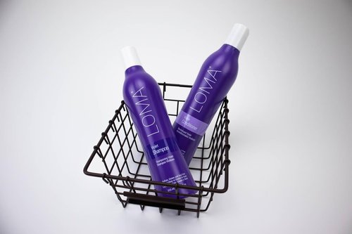 Loma Hair Care Violet Shampoo - Vanilla Bean & Blood Orange | 12 Fl Oz for Vibrant Color Protection