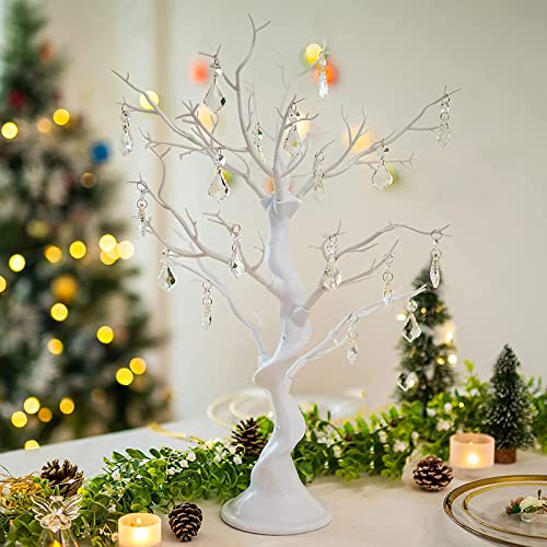 White Artificial Manzanita Tree Centerpiece - 2ft 6in Wedding & Party Decor