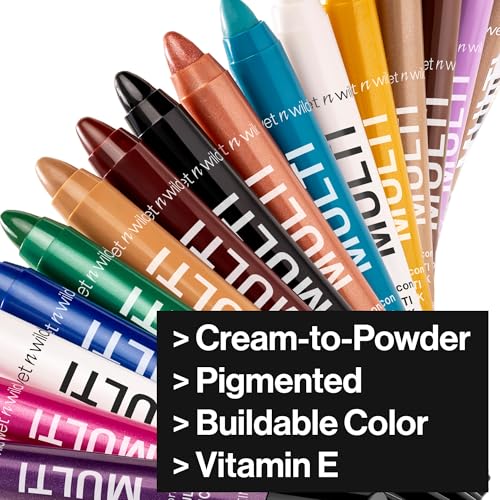 wet n wild Color Icon Cream Eyeliner & Eyeshadow Multi-Stick - Nocturnal Behavior 0.49oz