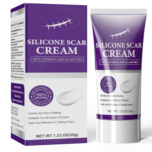 Large Silicone Scar Gel - Advanced Scar & Stretch Mark Removal Cream 35g