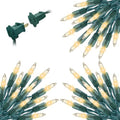 Minetom Clear Christmas String Lights 3 Pack 20 Feet 100 LED Warm White - Indoor Outdoor Decor
