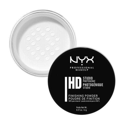NYX Professional Makeup HD Studio Finishing Powder - Translucent Setting Powder for Flawless Skin