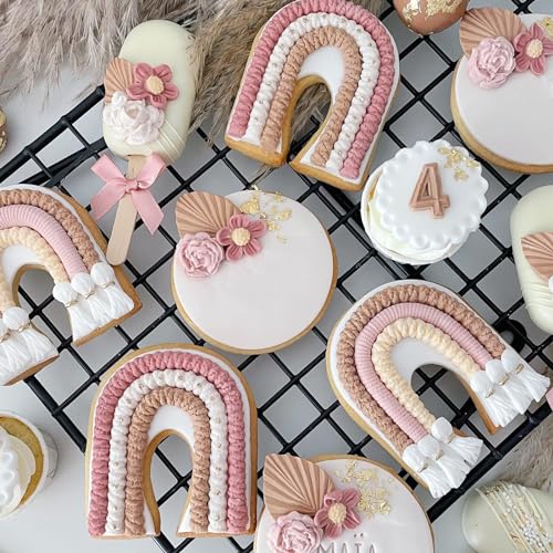 Pink Silicone Pie Crust Mold with Braided Rope Pattern - Baking & Cake Decoration Tool