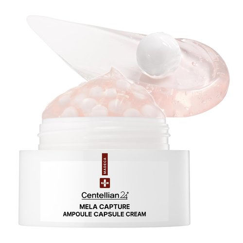 CENTELLIAN 24 Madeca Mela Capture Ampoule Capsule Cream (Ampoule Cream, 1.85 fl oz / 55ml) – Anti-Aging Face Moisturizer with Peptides & Centella Asiatica, Hydrating Korean Skincare