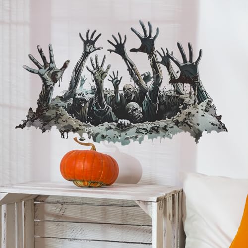 Halloween Wall Decor 3D Horror Ghost Hands Wall Stickers - Variation of THIS listing