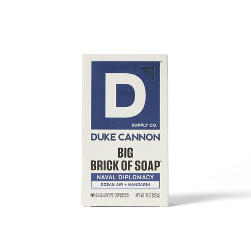 Duke Cannon Ultimate Freshness Soap 3-Pack Midnight Swim, Superior, & Naval Diplomacy - 10 oz Bars with Aquatic, Fresh Water, & Oceanic Scents - Triple Milled, American-Made