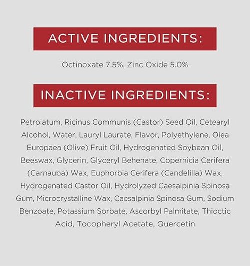 EltaMD UV Lip Balm SPF Sunscreen, Sunscreen Lip Balm with SPF 30+, Protects Dry Cracked Lips, Transparent Zinc Oxide, 0.28 Tube