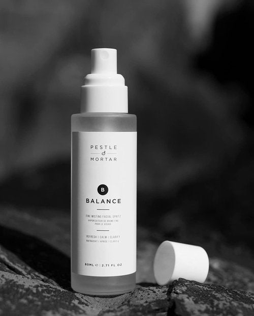 Pestle & Mortar Balance Ultra-Fine Face Mist - Hydrating Facial Spray with Deep Sea Magnesium | 2.71 Fl Oz