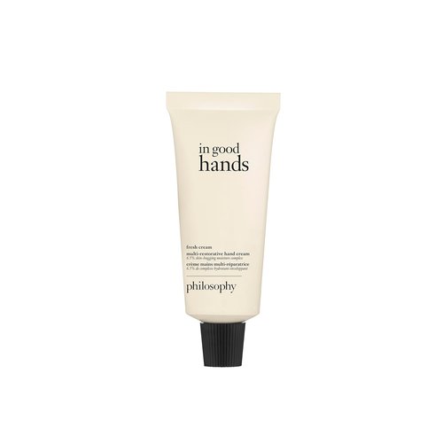 Philosophy In Good Hands Multi-Restorative Hand Cream - Vitamin C & Niacinamide - Plumps & Smoothes Skin - Non-Greasy Formula