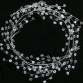 Christmas Garland 20 FT Crystal Diamond Ice Wire with Variations - Indoor Holiday Decor
