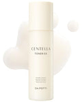 DR.PEPTI Centella Toner EX - Korean Face Toner with Hyaluronic Acid Peptides Niacinamide - Soothing Moisturizing for Dry Sensitive Skin - Milky Serum Formula, 6.09 fl.oz.