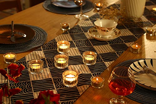 Clear Glass Tealight Candle Holders Set of 48 - Wedding & Party Decor