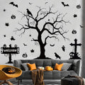 Halloween Spooky Wall Decals Black Tree Variation of THIS listing
