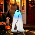 Outdoor Halloween Ghost Light-Up Decor - Ghost Witch Variation