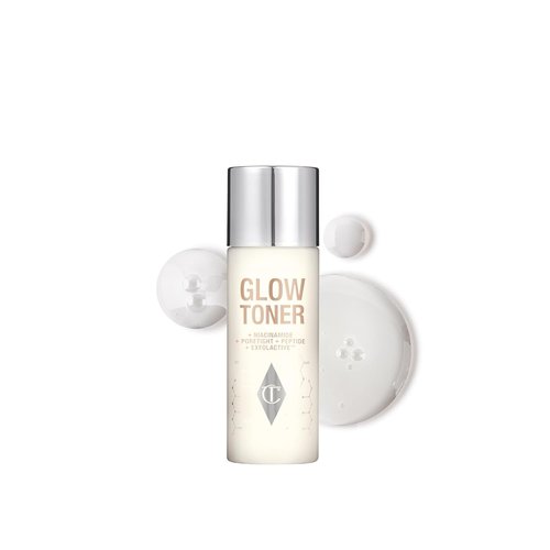 Charlotte Tilbury Glow Face Toner - Exfoliating Toner for Oily Skin | Hydrates, Reduces Pores & Plumps Skin