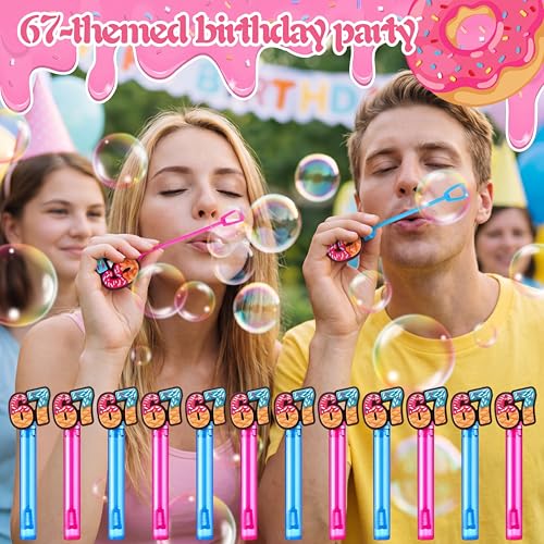 Mini Bubble Wands Party Favors - 30 Pack for Birthdays & Celebrations