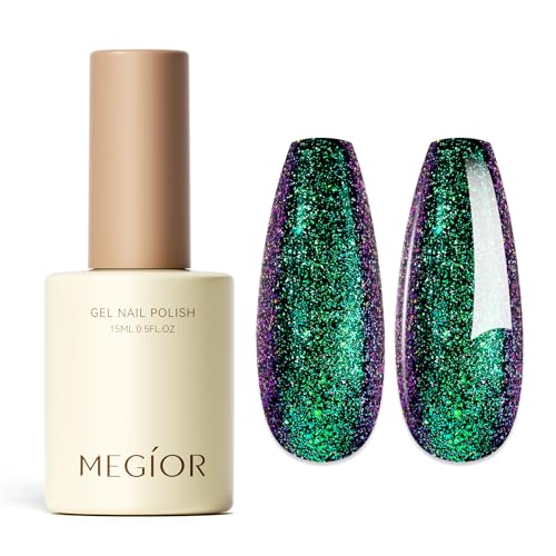 Chameleon Gel Nail Polish Kit - Sparkly Shiny UV Light Cure Long Lasting 15ML - Variation 1