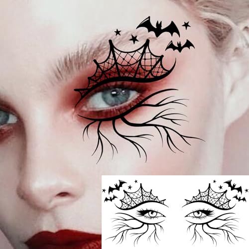 Halloween Fake Wound & Scar Tattoos - Eye Scar Variation