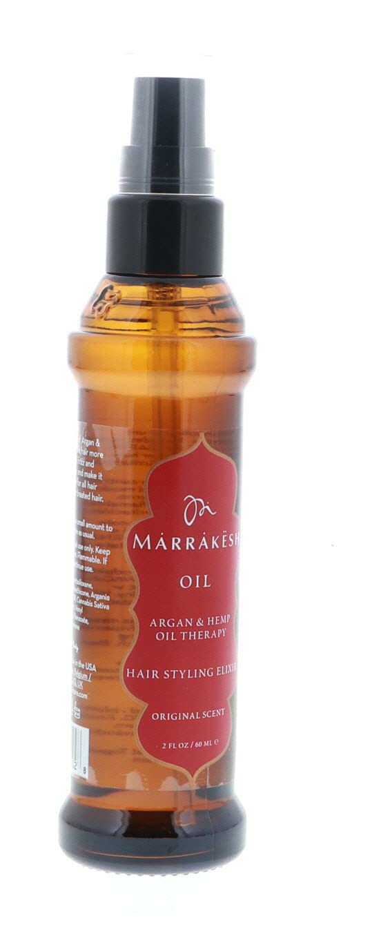Ula-Style Marrakesh Oil Hair Styling Elixir - Nourishing Formula for Smooth, Shiny Hair | 2 Oz