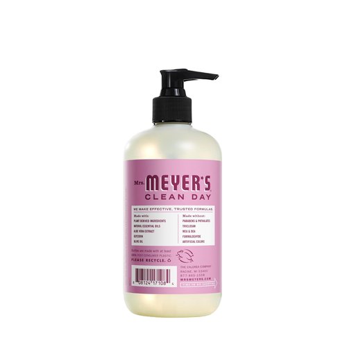 Mrs. MEYER'S CLEAN DAY Liquid Hand Soap 6 Pack Bundle, includes 1 Compassion Flower, 1 Rain Water, 1 Peony, 1 Lemon Verbena, 1 Lavender and 1 Basil Hand Soap, 12.5 OZ Each (Variety Pack)